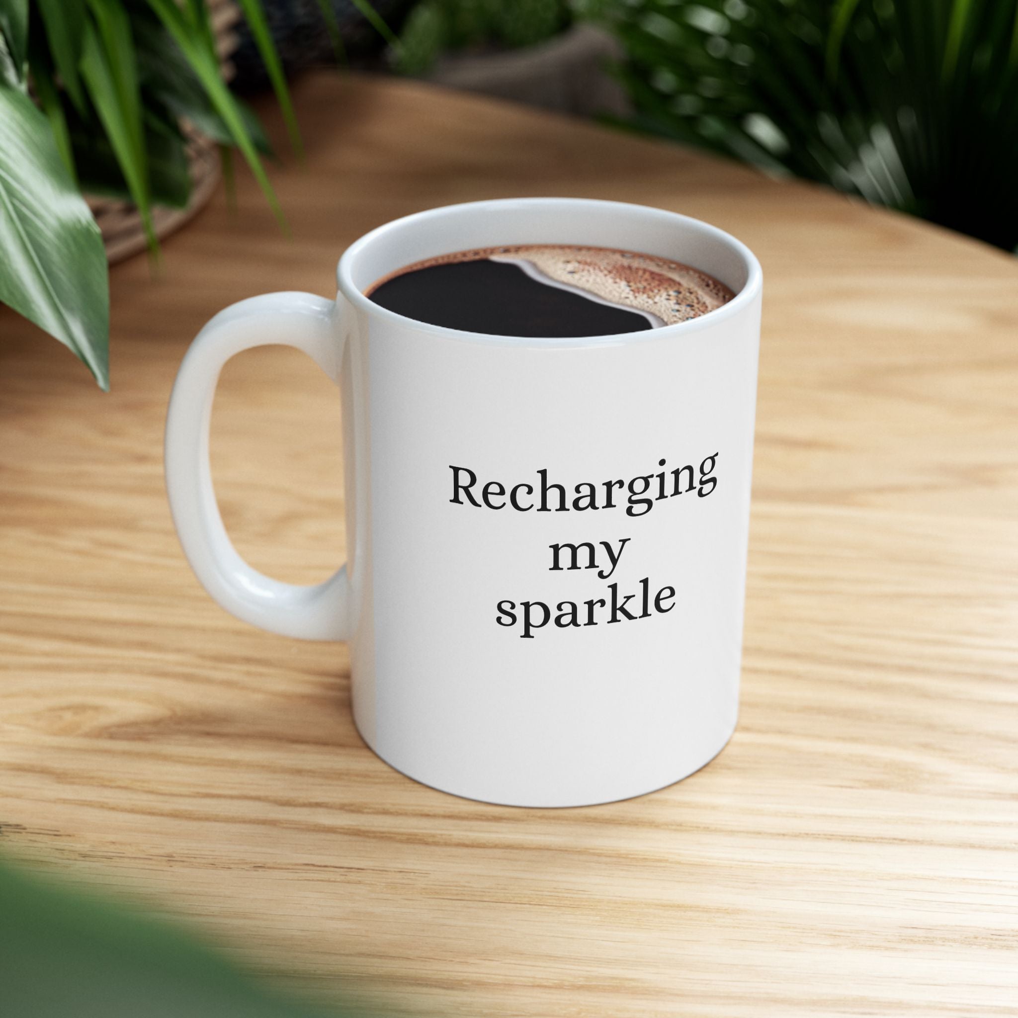 Vintage fairy sketch ceramic coffee mug by Printify, featuring an 11oz or 15oz mug with fairy artwork and detailed design.