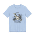 Cozy Home Tee — Fairy Mushroom Cottage Graphic Shirt