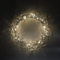 Enchanted crystal gemstone LED fairy lights with 40 bulbs, perfect holiday decorative string lights by Perfect Holiday.