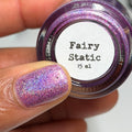 Sassy Sauce Polish Fairy Static Glitter glitter with shimmering iridescent particles for nail decoration and sparkling effects.