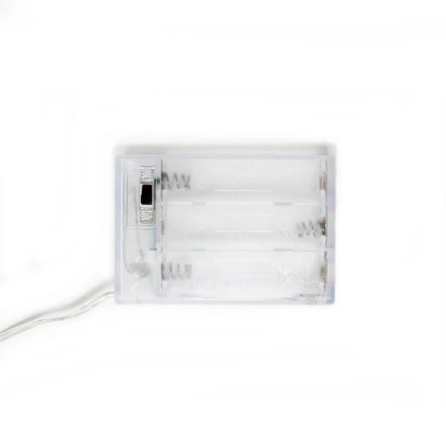Silver copper LED fairy lights with 20 bulbs, battery operated, perfect for holiday décor and ambient lighting.