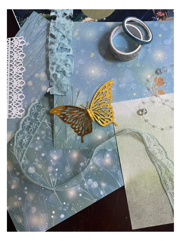 Bramblewing Premium Craft Kit by Simply Heather Creative includes a Lumenwood Hollow Book, journal, and Courage Moth creative kit with craft supplies.